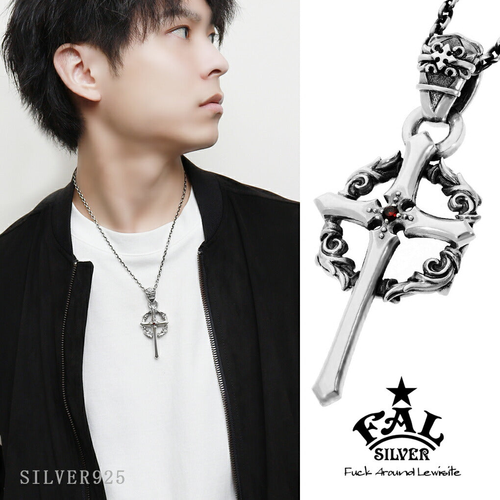 F.A.L シルバーアクセサリー トップ F.A.L ラージ バーデン ペンダント ネックレス ペンダントトップ