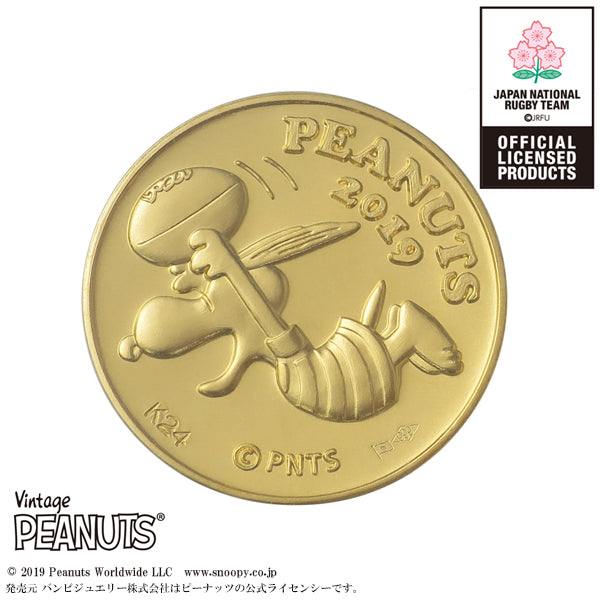 SNOOPYスヌーピー日本上陸50周年記念・純金メダルK24 20498844002_1.jpg