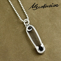 M's collection エムズコレクション セーフティピン ネックレス