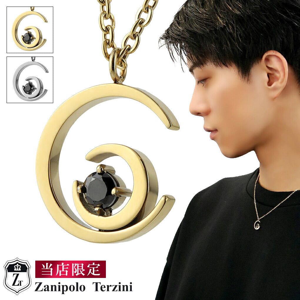 当店限定 ザニポロタルツィーニ 選べる2カラー 三日月 ブラック