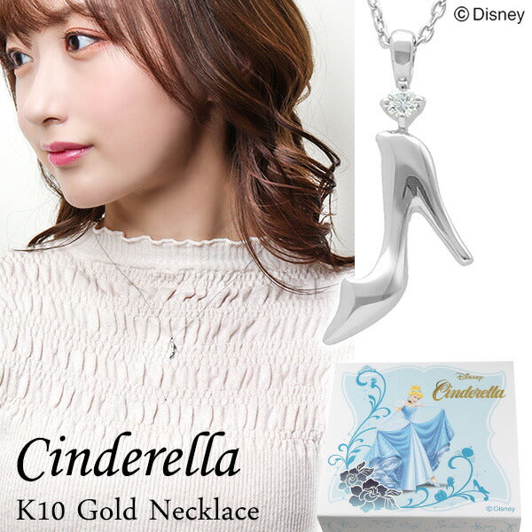 ディズニー シンデレラ ガラスの靴 ゴールド ネックレス Disney
