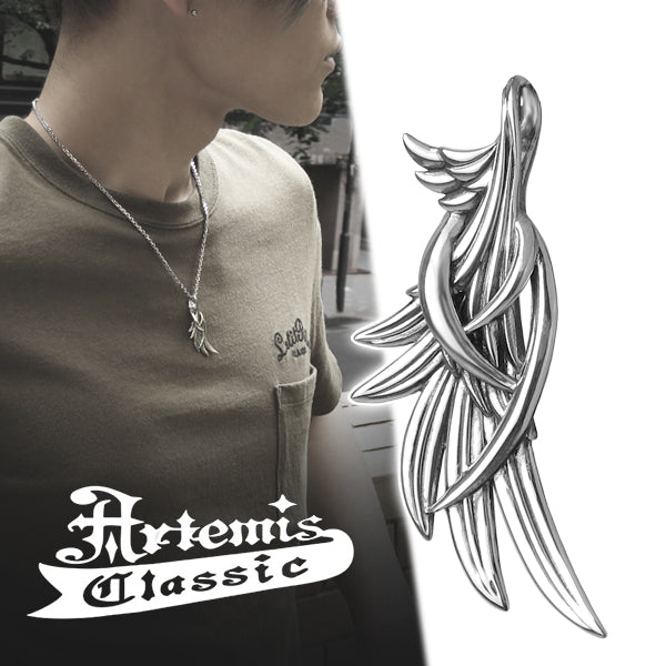 激安】WING HANDS フェザーネックレス 指輪 リング