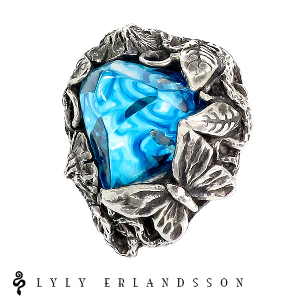 付属品完備　リリーエルランドソン　ピアス　winter ウィンター　アイスブルー LYLY ERLANDSSON the WINTER Ice Blue アイスブルー ピアス 1P 片耳用
